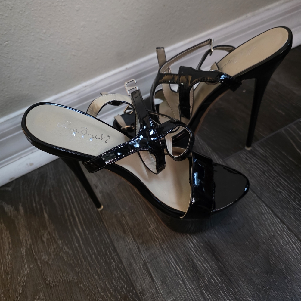 Elegant Black Stilettos